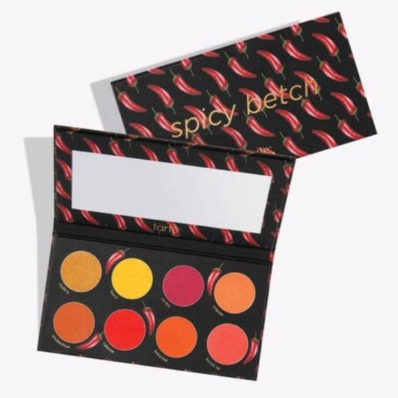 TARTE Spicy Betch Eyeshadow Palette NWT 8 Stunning Colors To Light Up Your Face - Picture 1 of 10